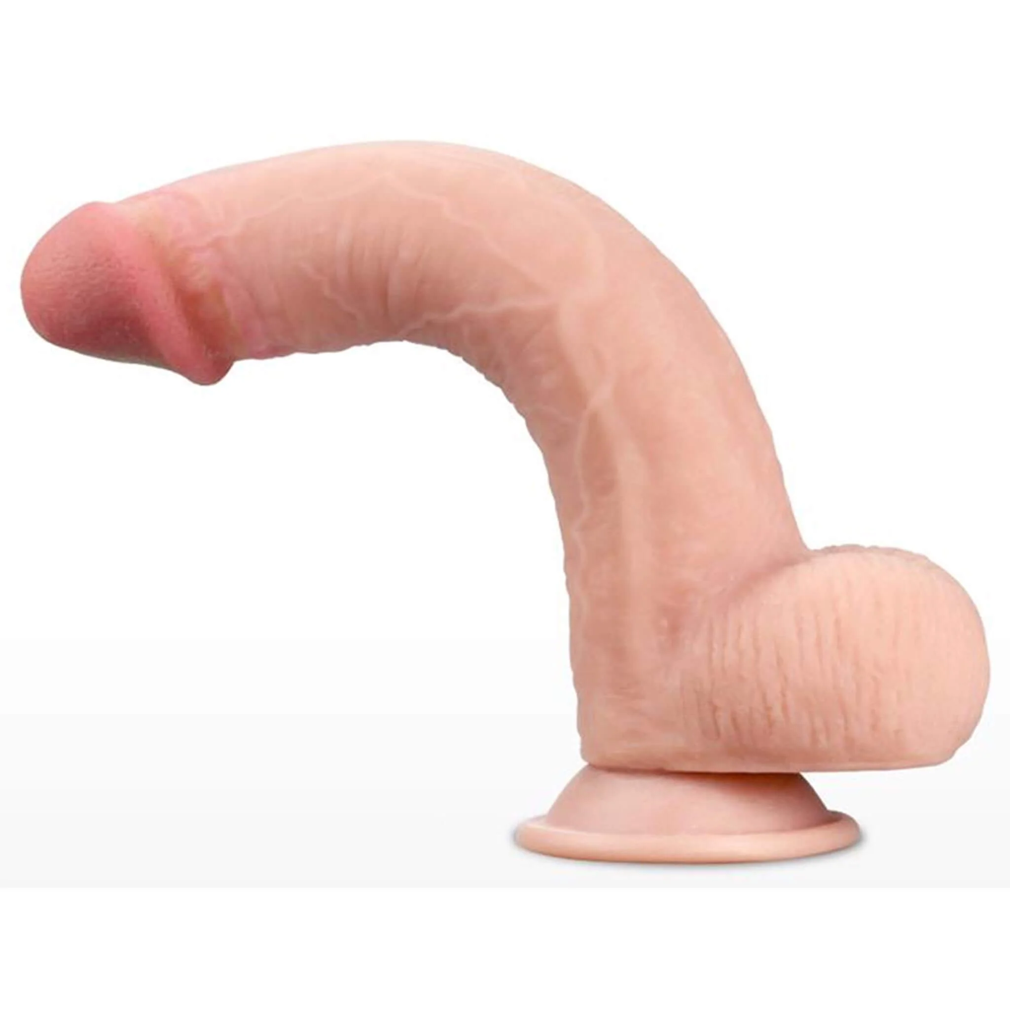 Dildo liukuvalla iholla 17,5 cm - Image 3