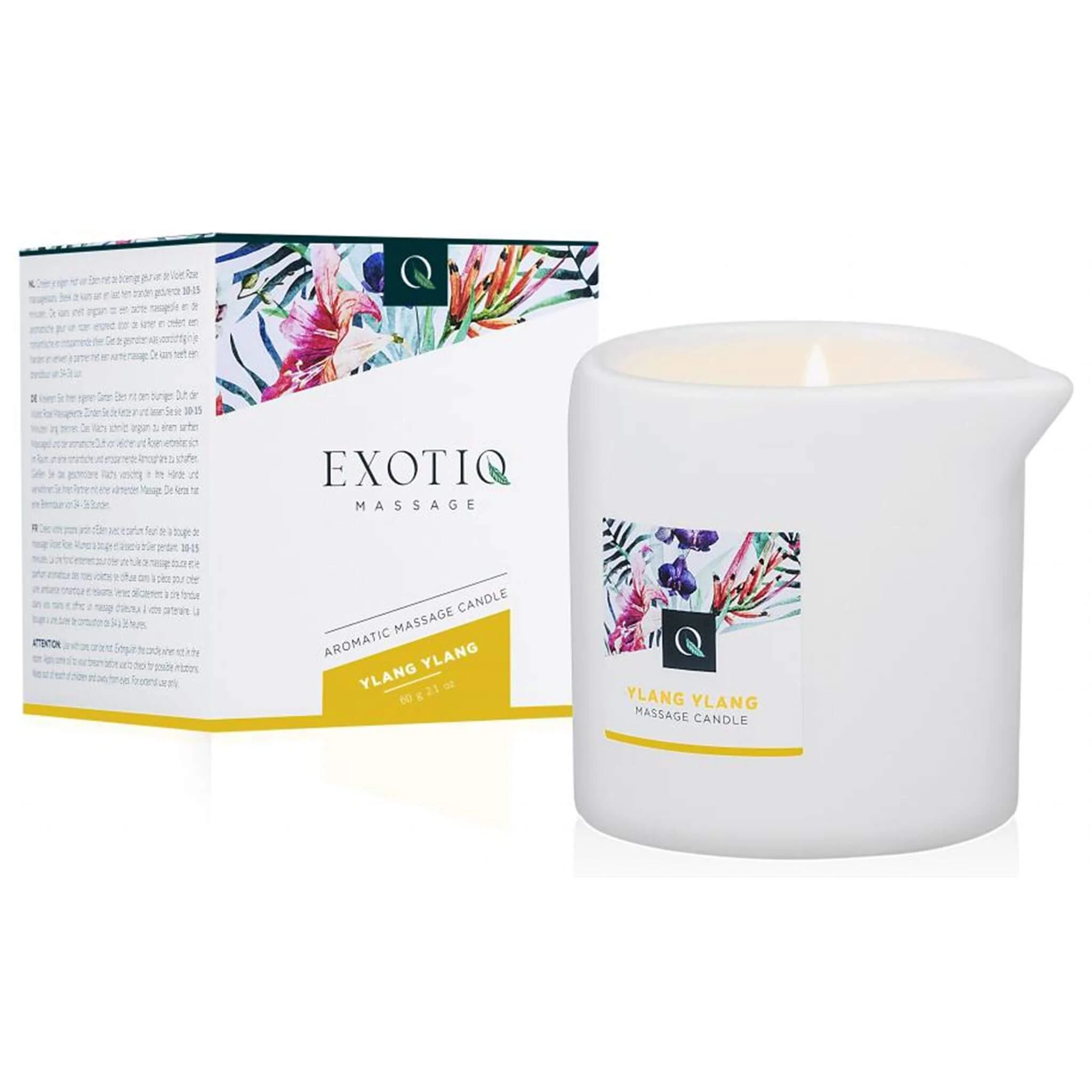 Exotiq hierontakynttilä Ylang Ylang 60 g