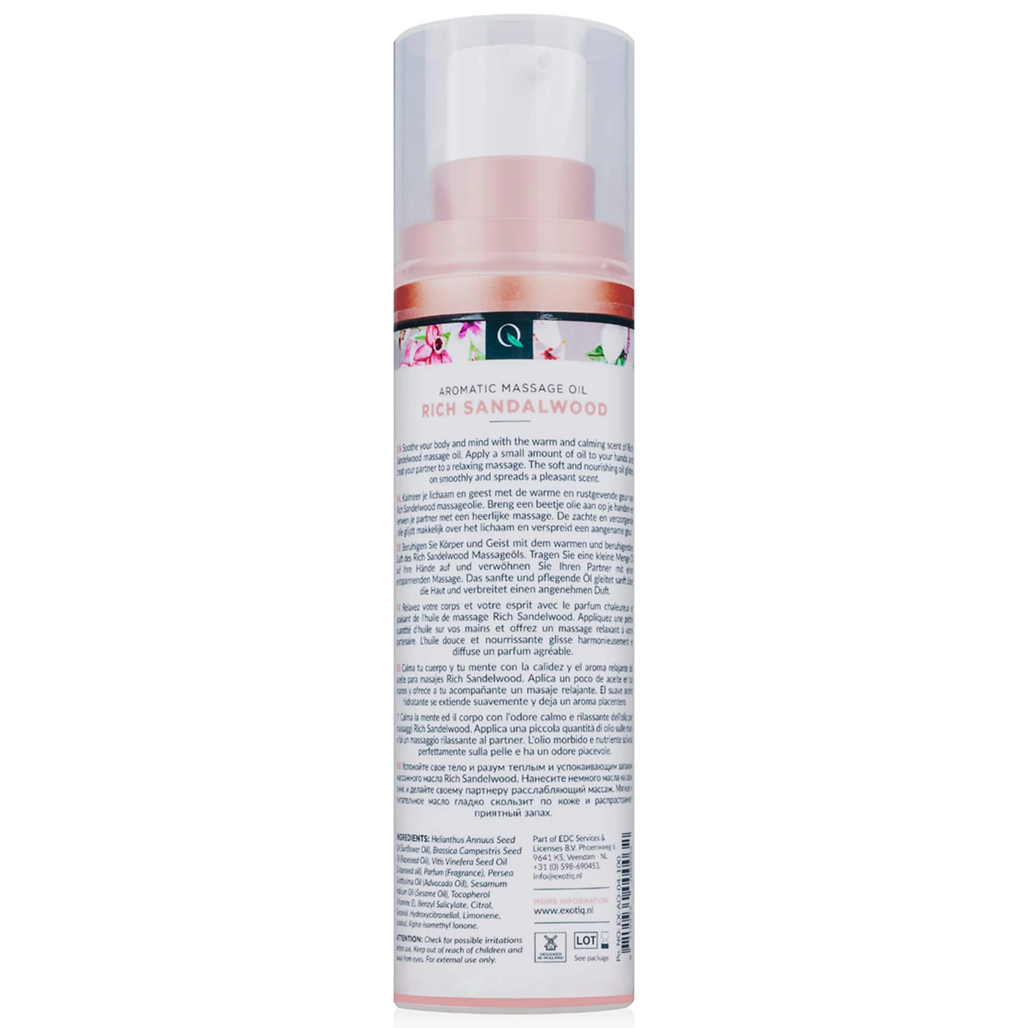 Hierontaöljy Exotiq Rich Sandalwood 100 ml - Image 2