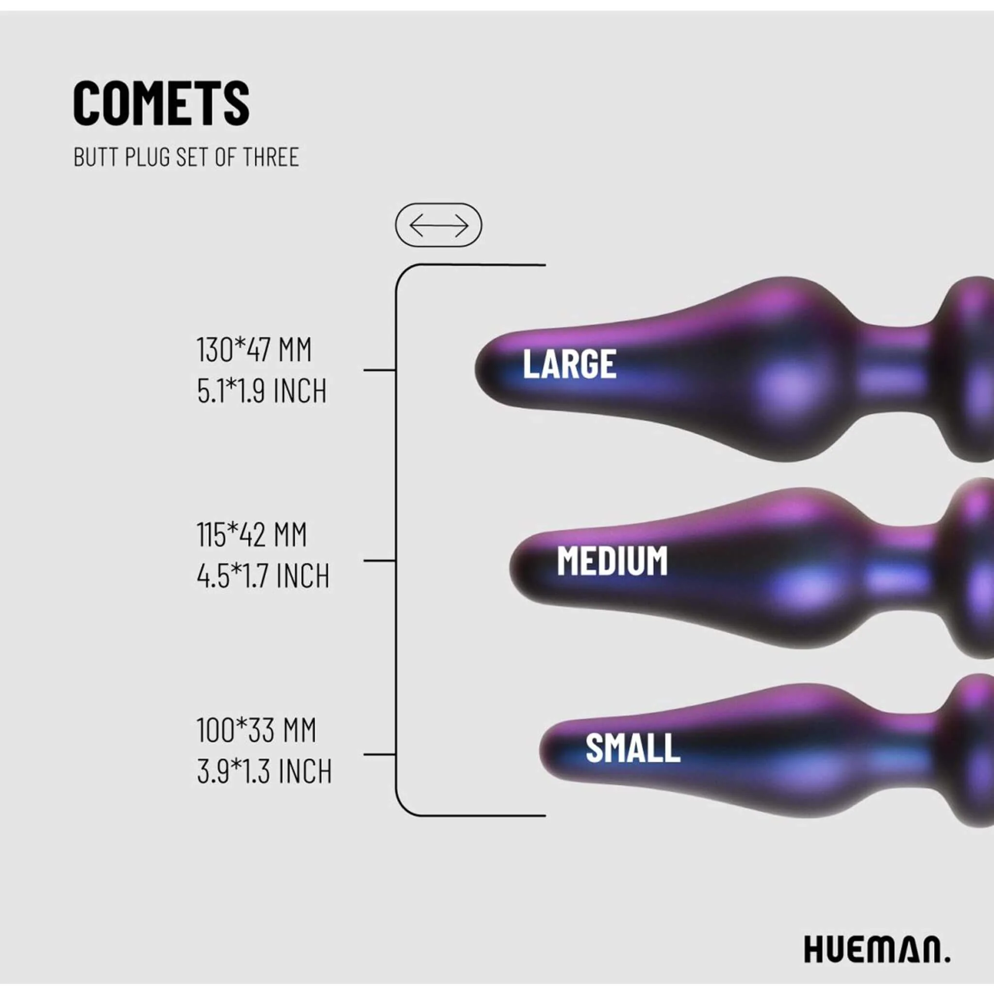 Hueman - Comets anaaliplugisetti - Image 4