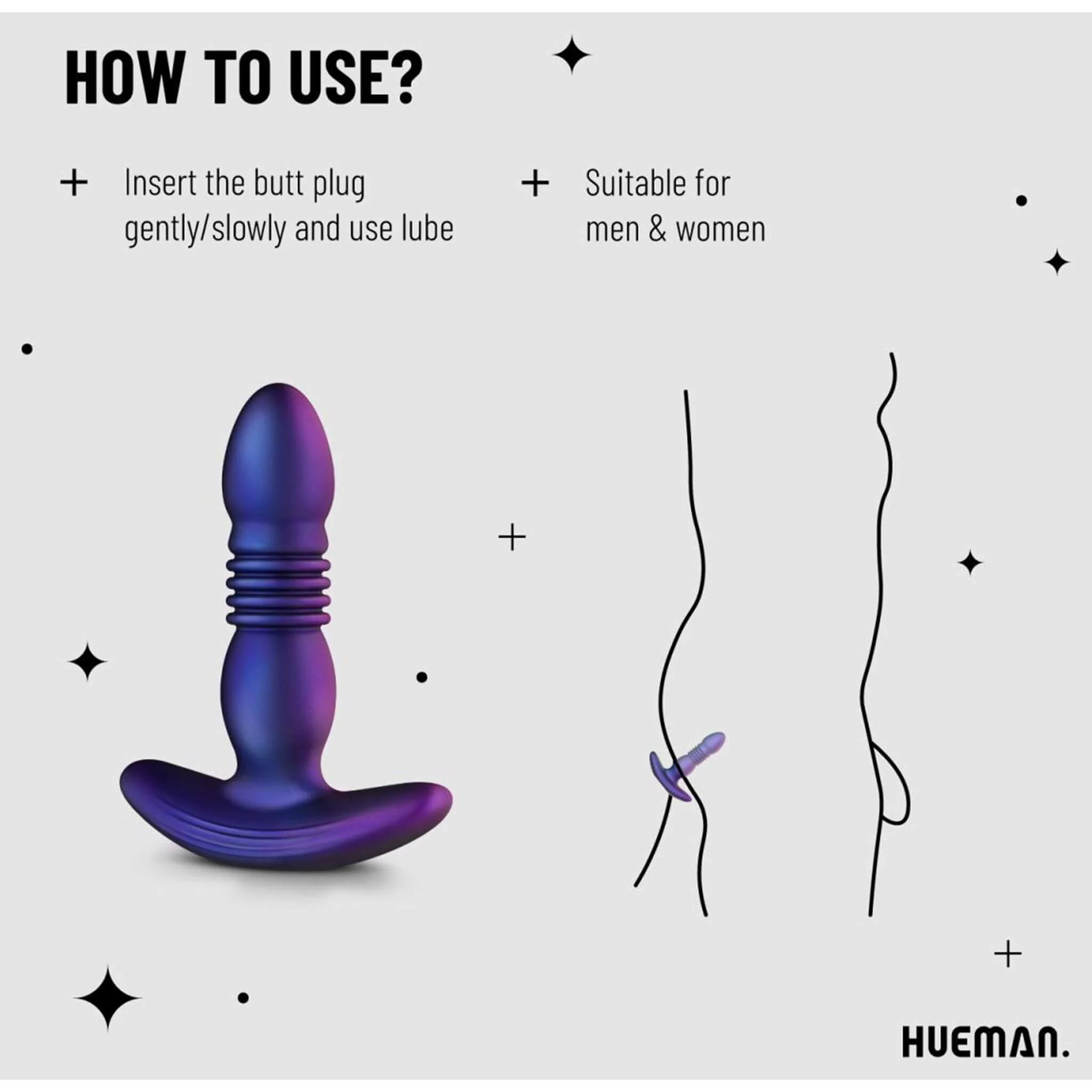 Hueman - Supernova Thrusting Buttplug - Image 4