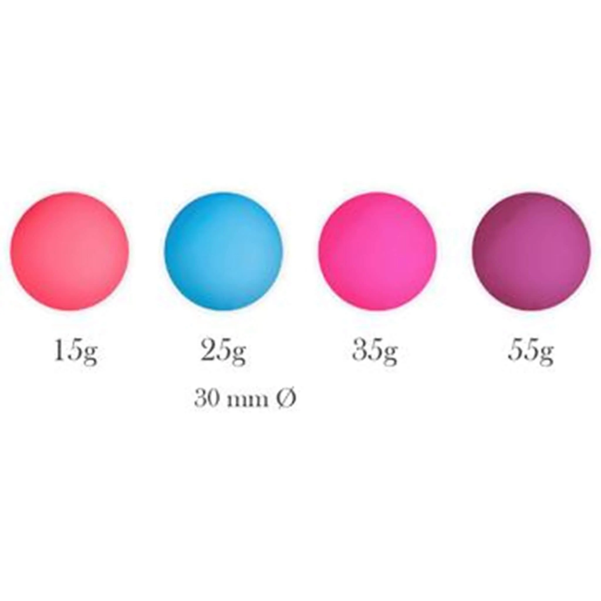 Kegel-kuulasetti – 4 silikonista harjoituskuulaa - Image 3