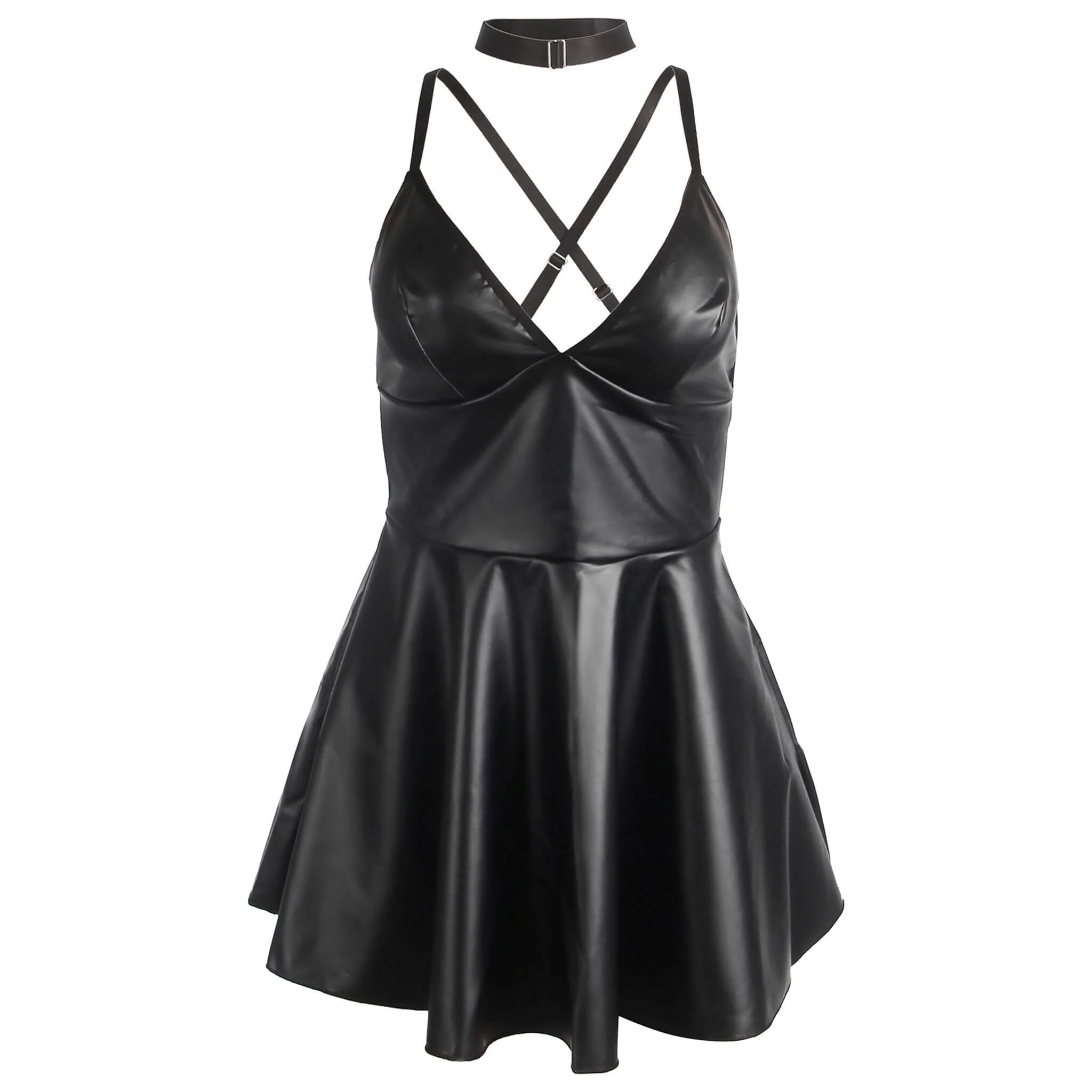 Keinonahkainen babydoll - Image 20