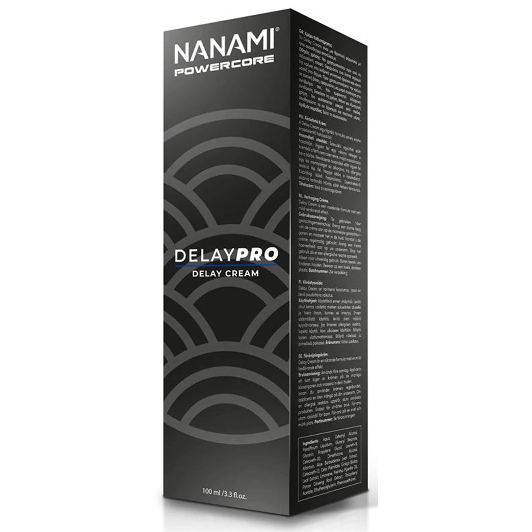 Nanami Powercore Delay Pro -viivästysvoide 100 ml - Image 3
