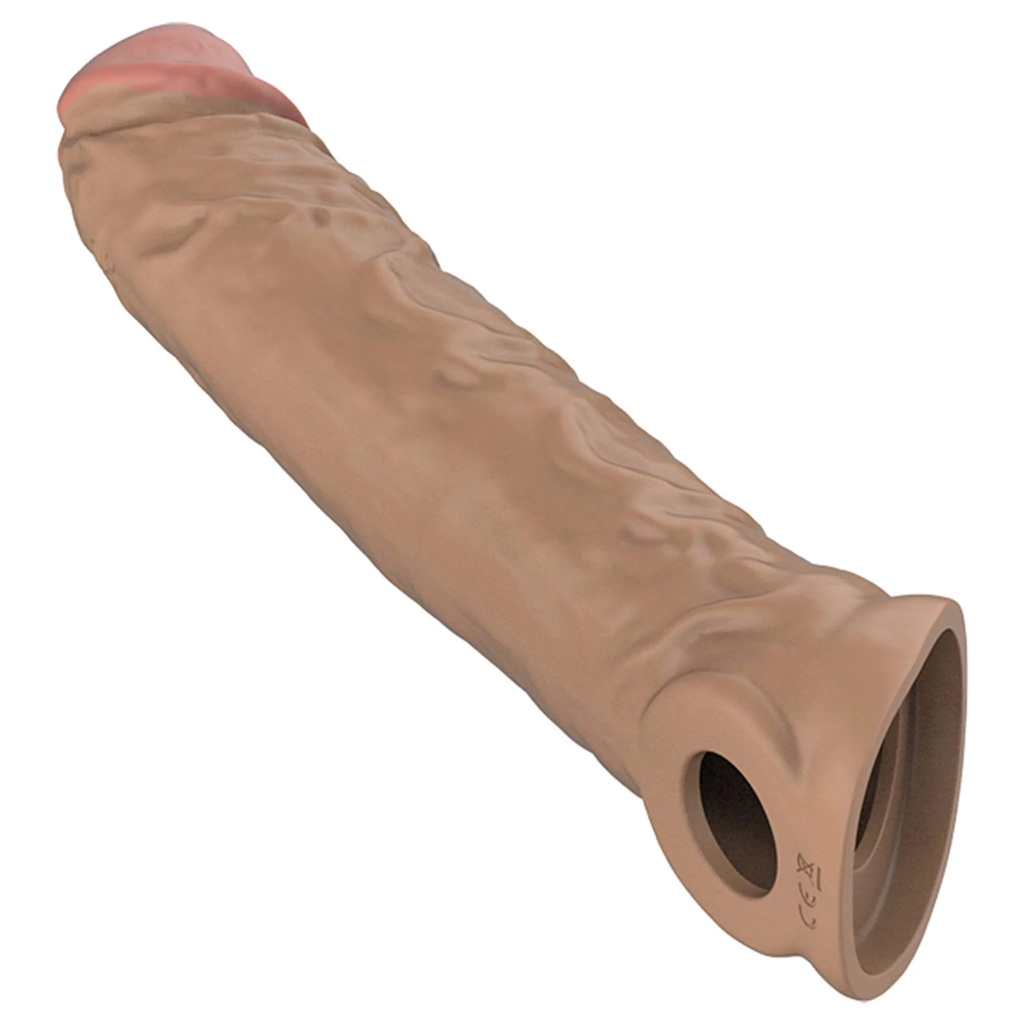 Realistinen penisjatke värisevällä terskalla - Image 4