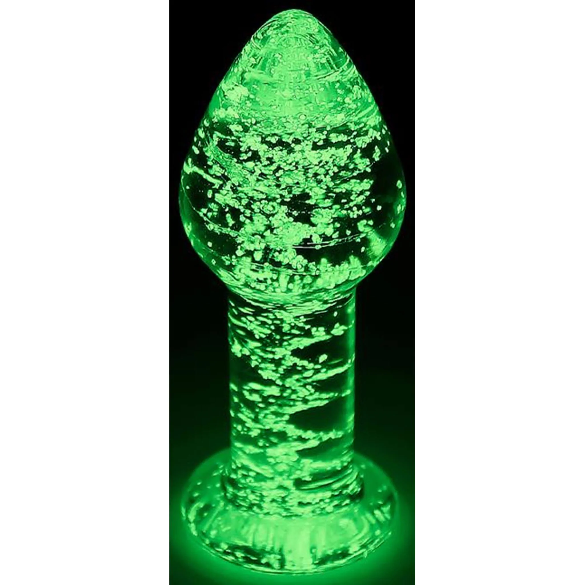 Pimeässä hohtava lasinen anaalitappi - Image 2