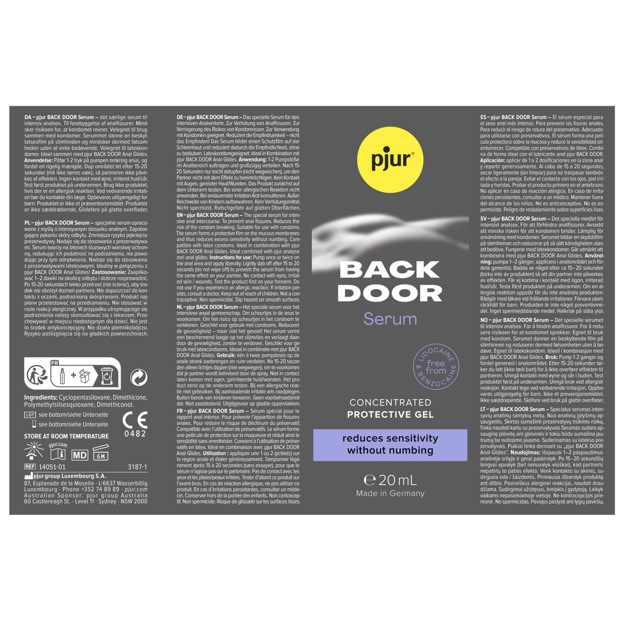 Pjur Back Door Serum 20 ml - Image 2