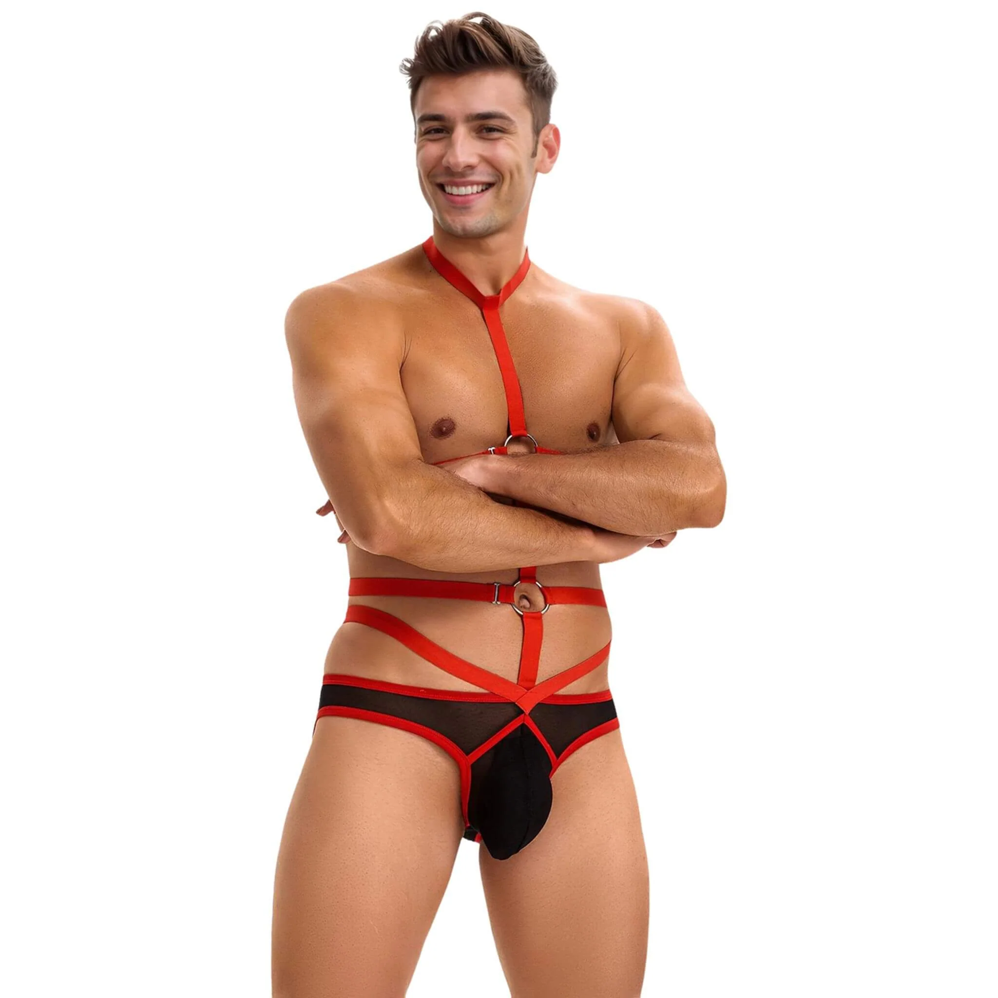Punainen harness-body - Image 3