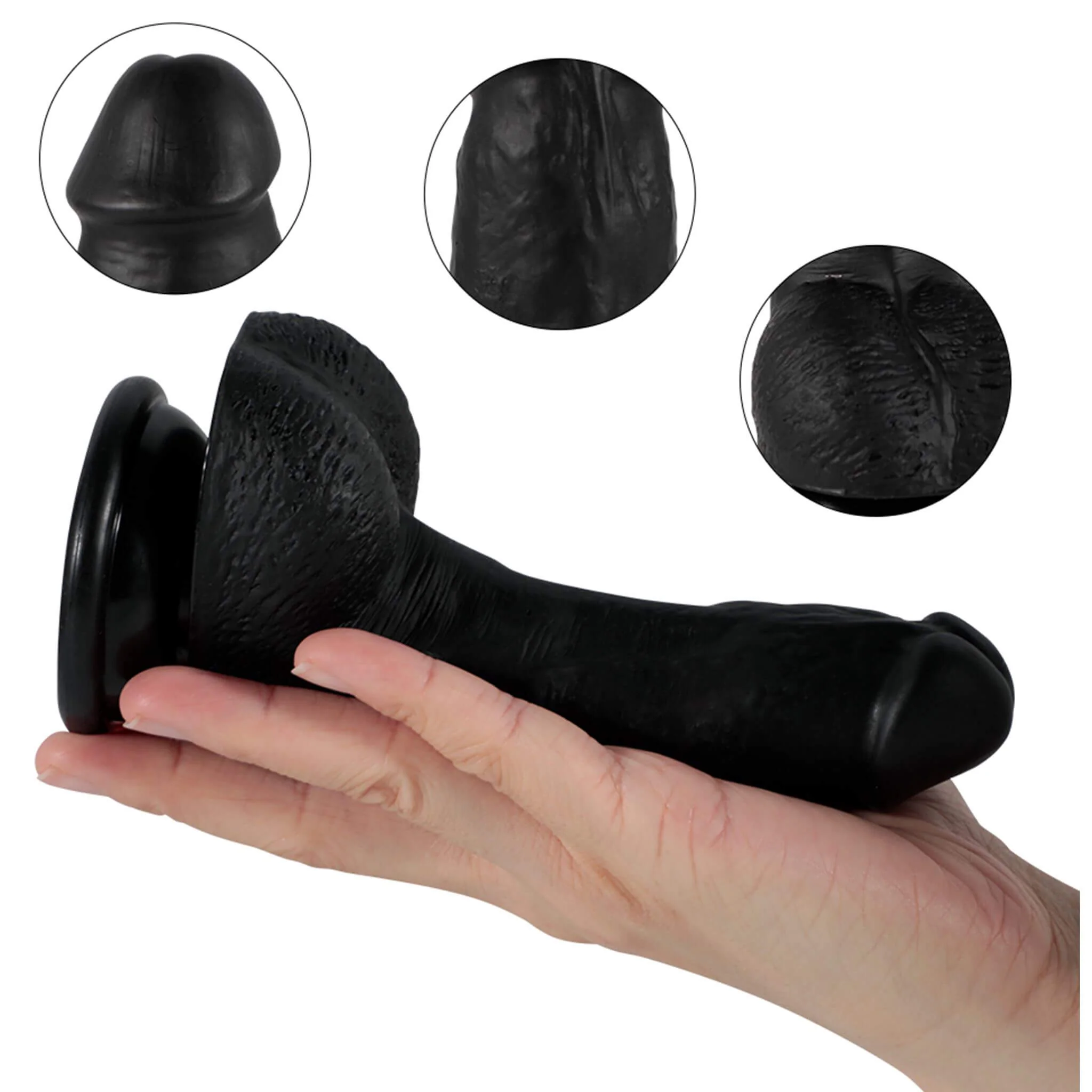 Realistinen dildo, 16 cm - Image 14