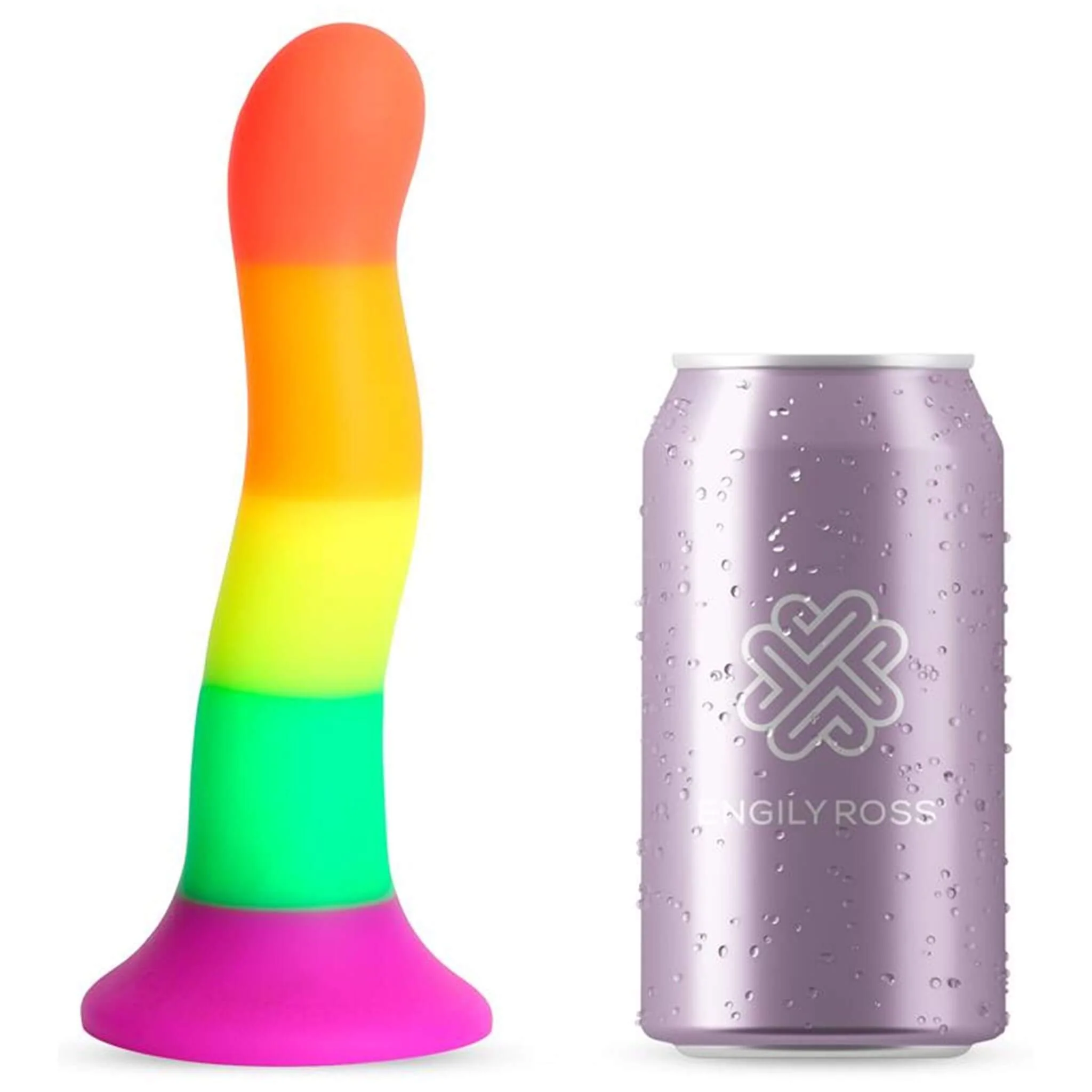 Sateenkaaridildo 18 cm - Image 3