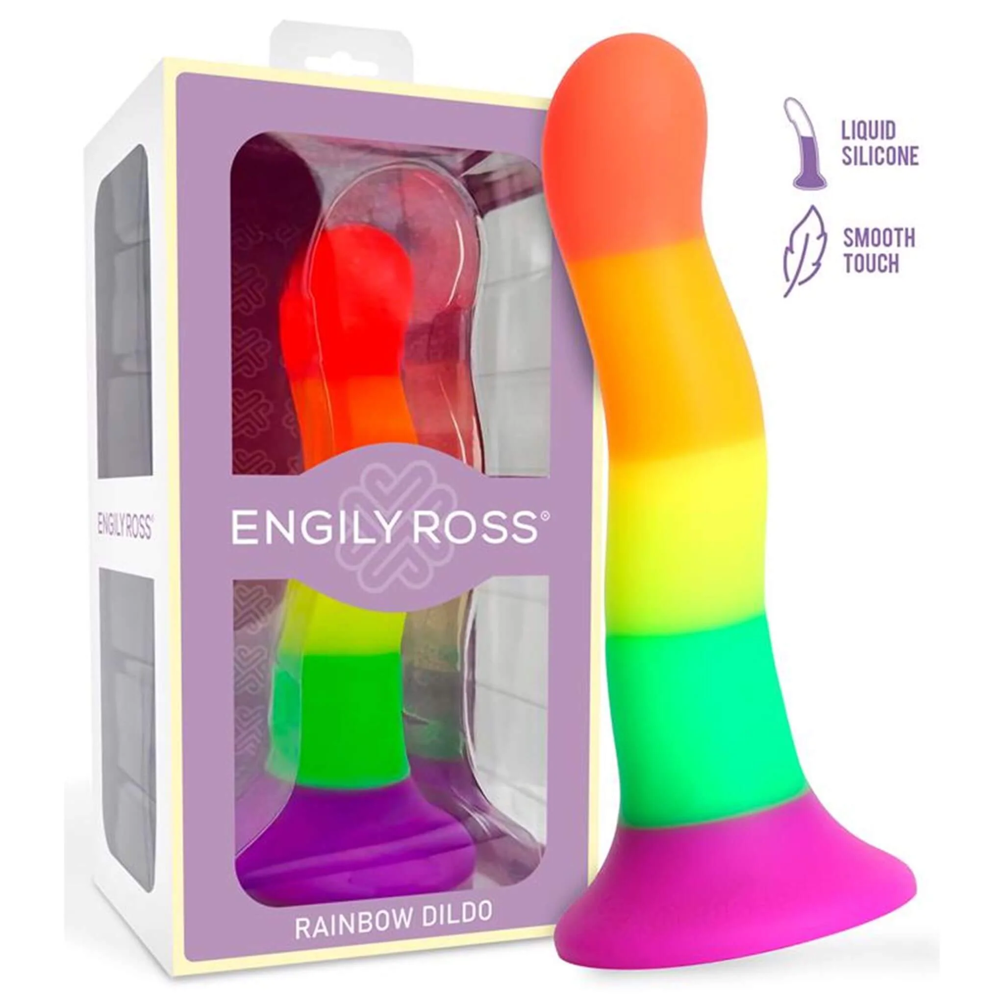 Sateenkaaridildo 18 cm - Image 4