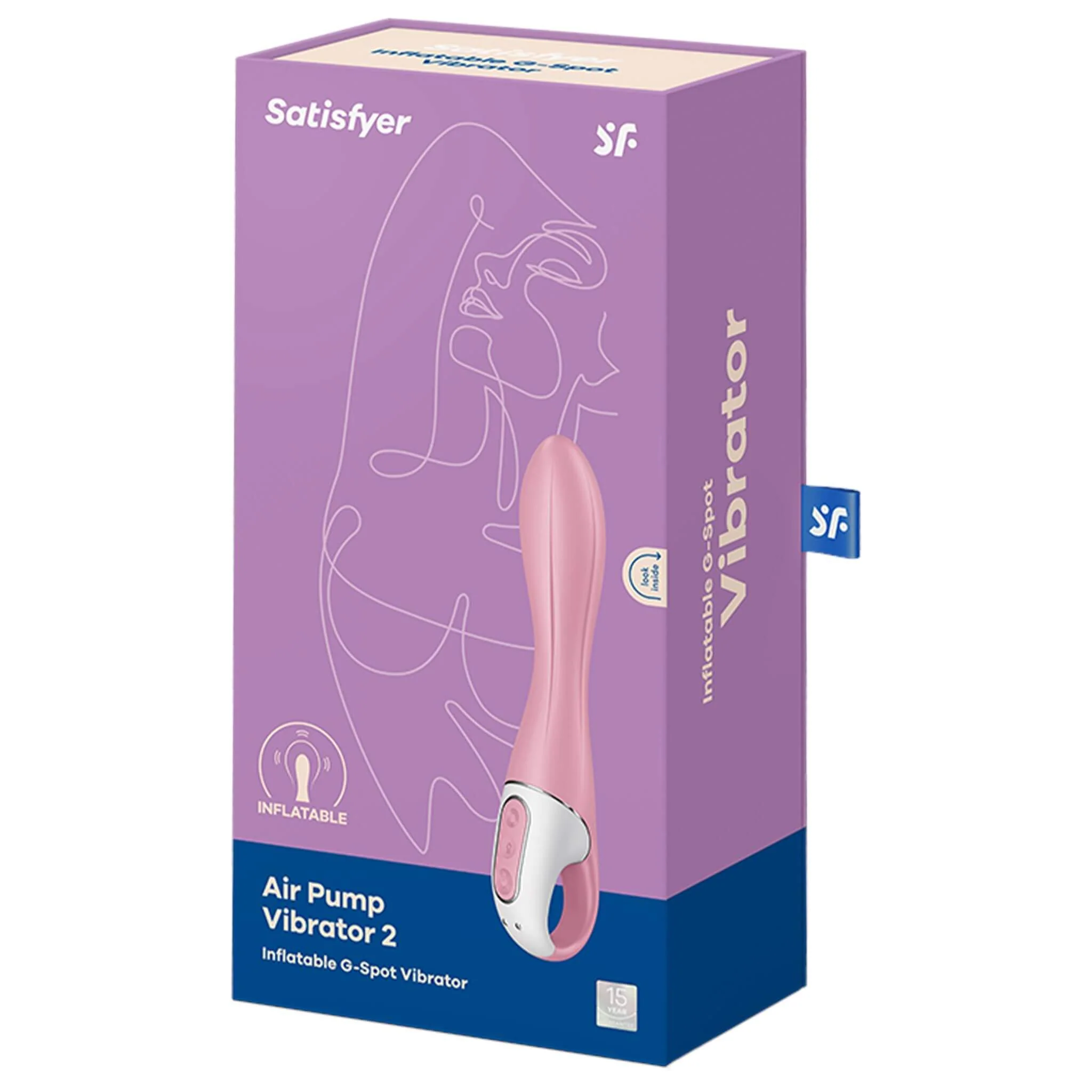 Satisfyer Air Pump Vibrator 2 G-pistevibraattori - Image 6