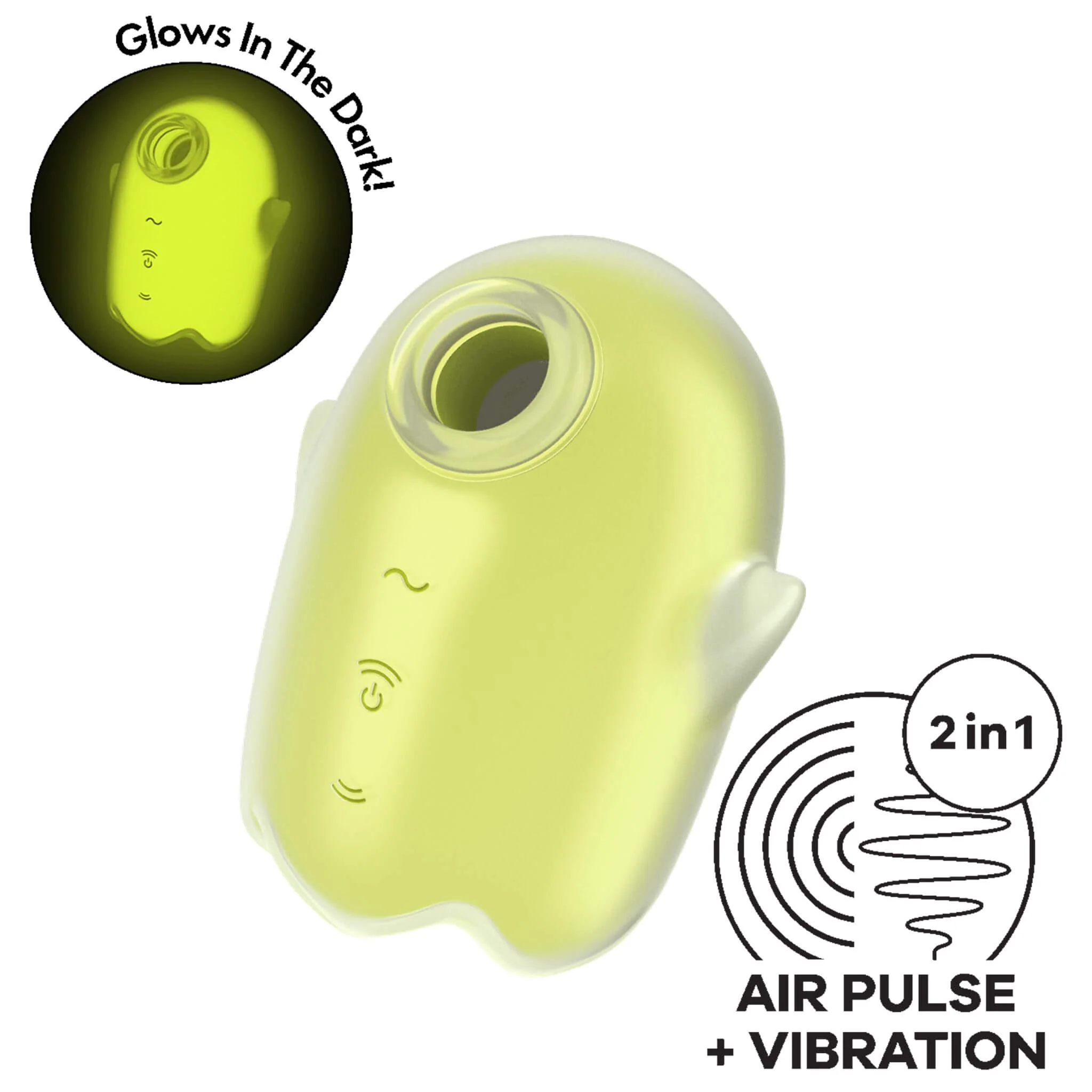 Satisfyer Glowing Ghost klitoriskiihotin