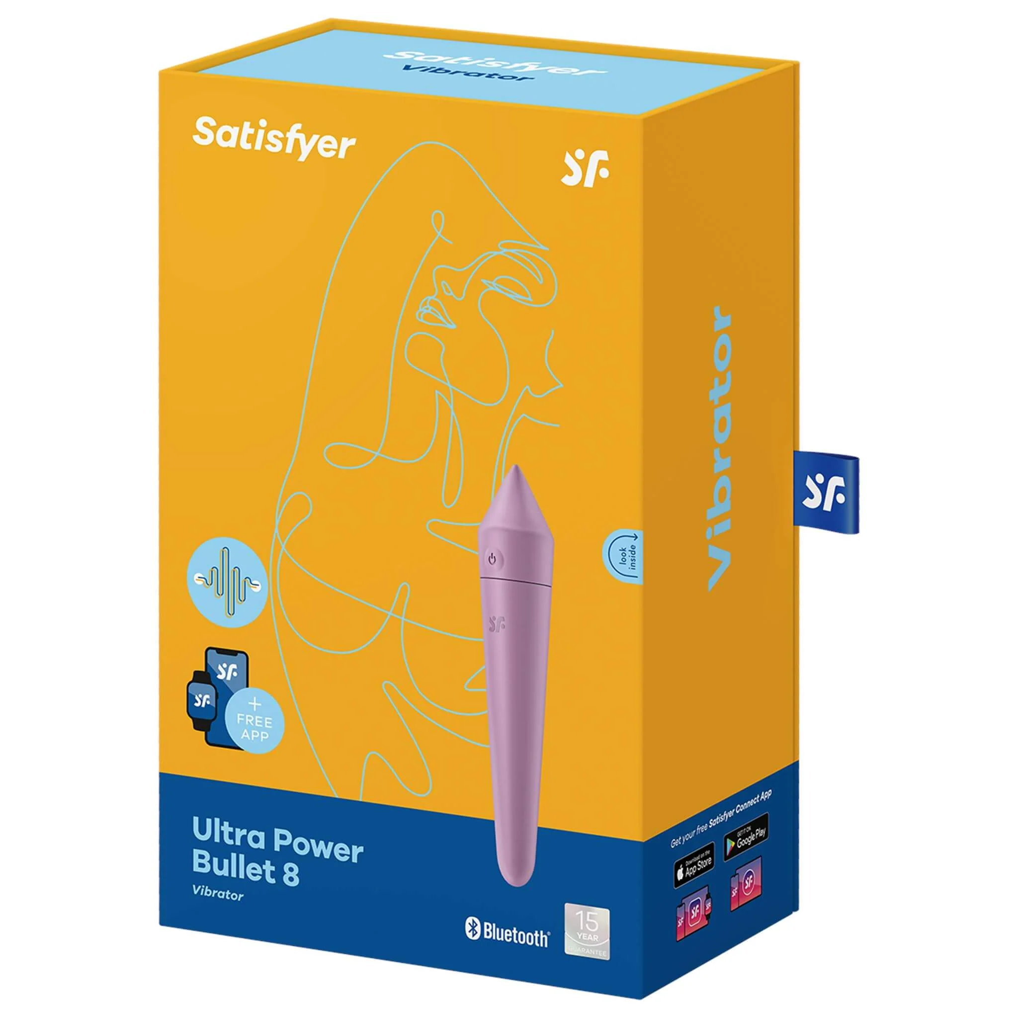 Satisfyer Ultra Power Bullet 8, violetti - Image 6
