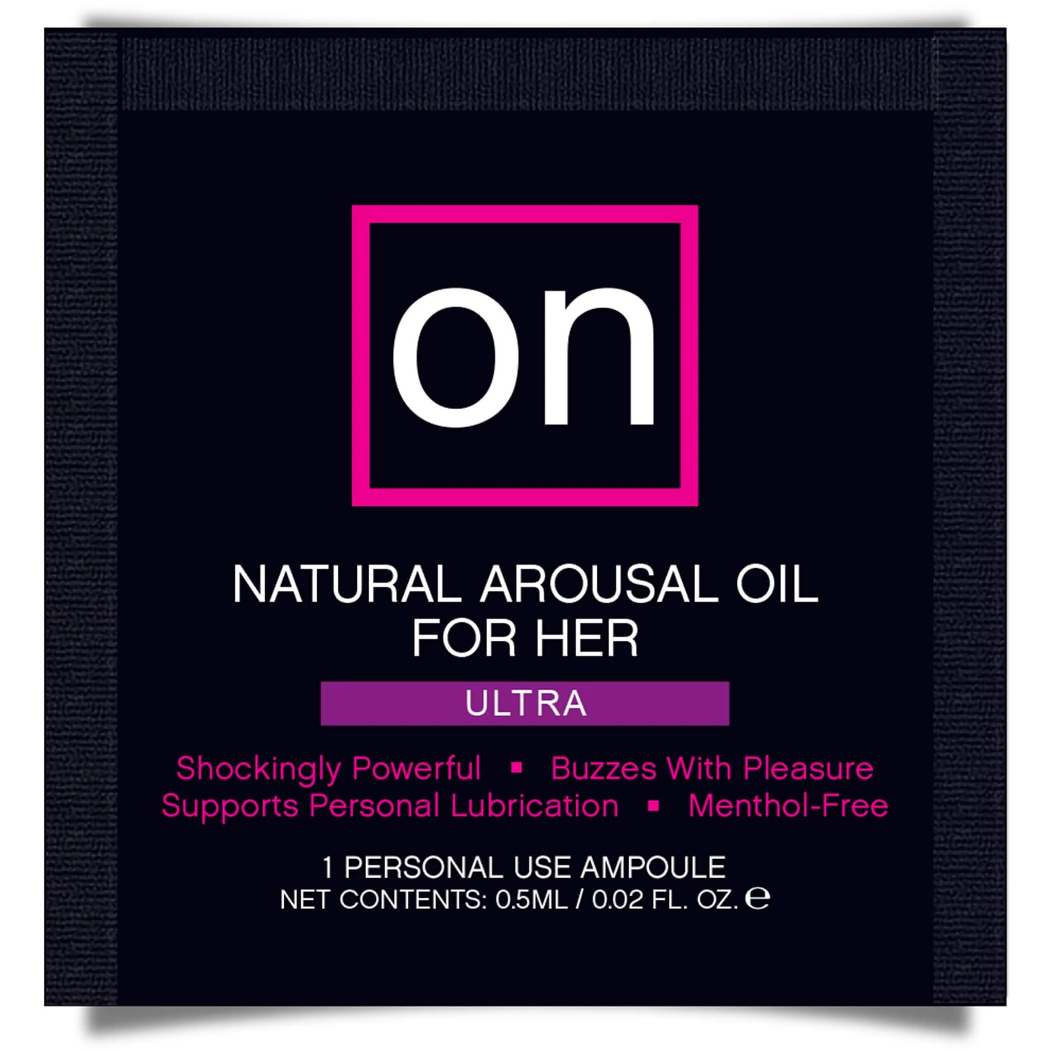Sensuva - ON Arousal Oil Ultra kerta-ampulli