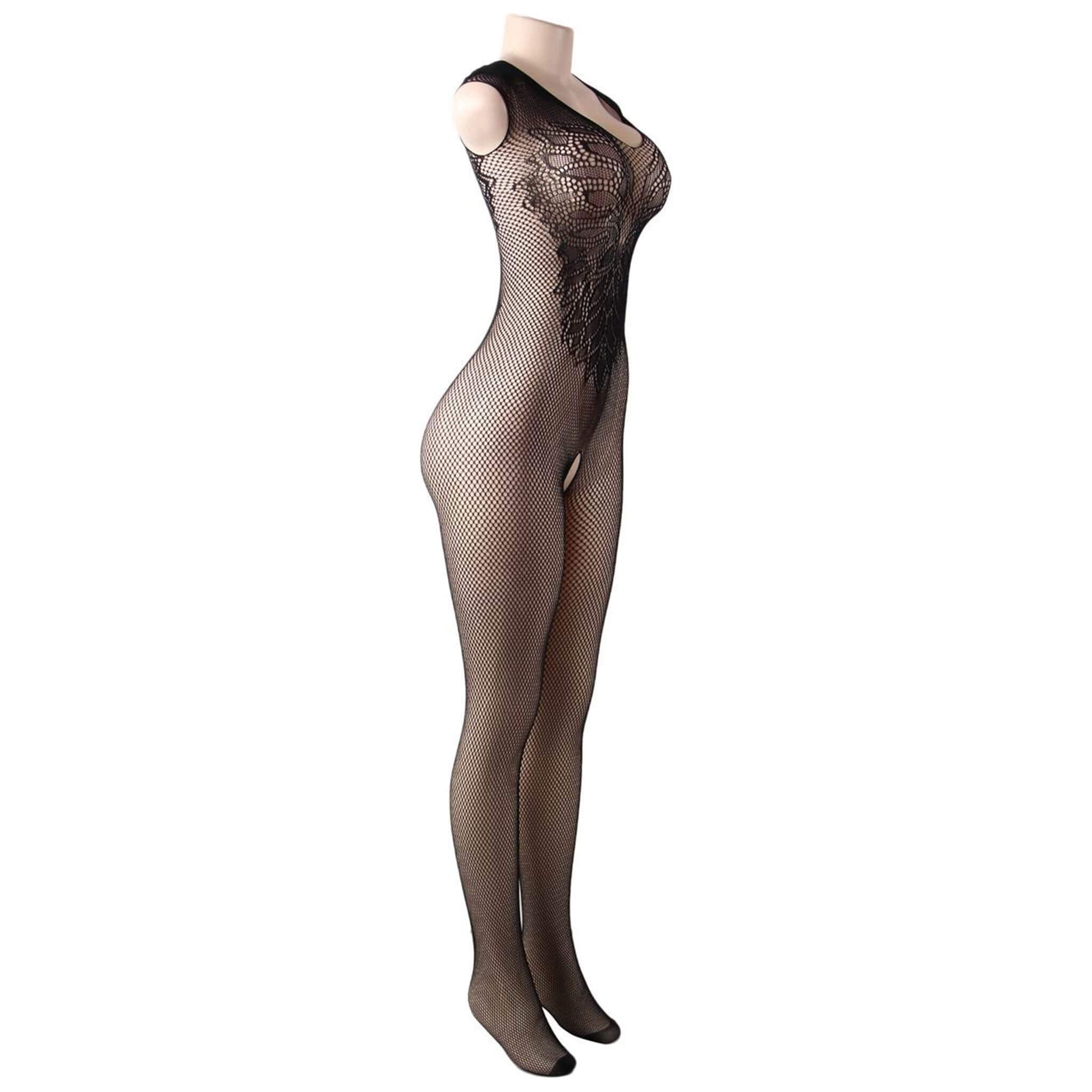 Siipikuvioitu bodystocking - Image 5