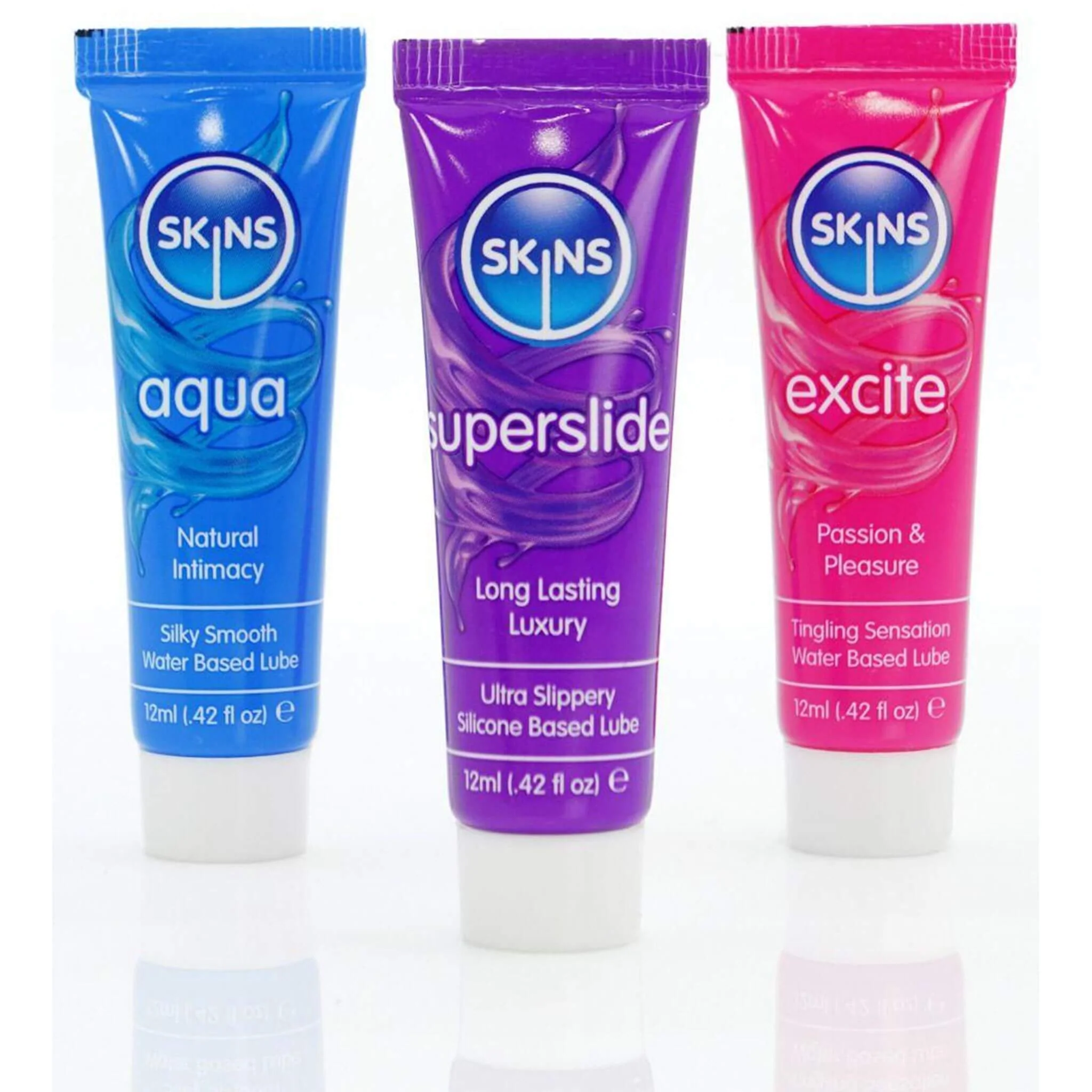 Skins liukuvoidesetti - Vital & Fruity 6 x 12ml - Image 3
