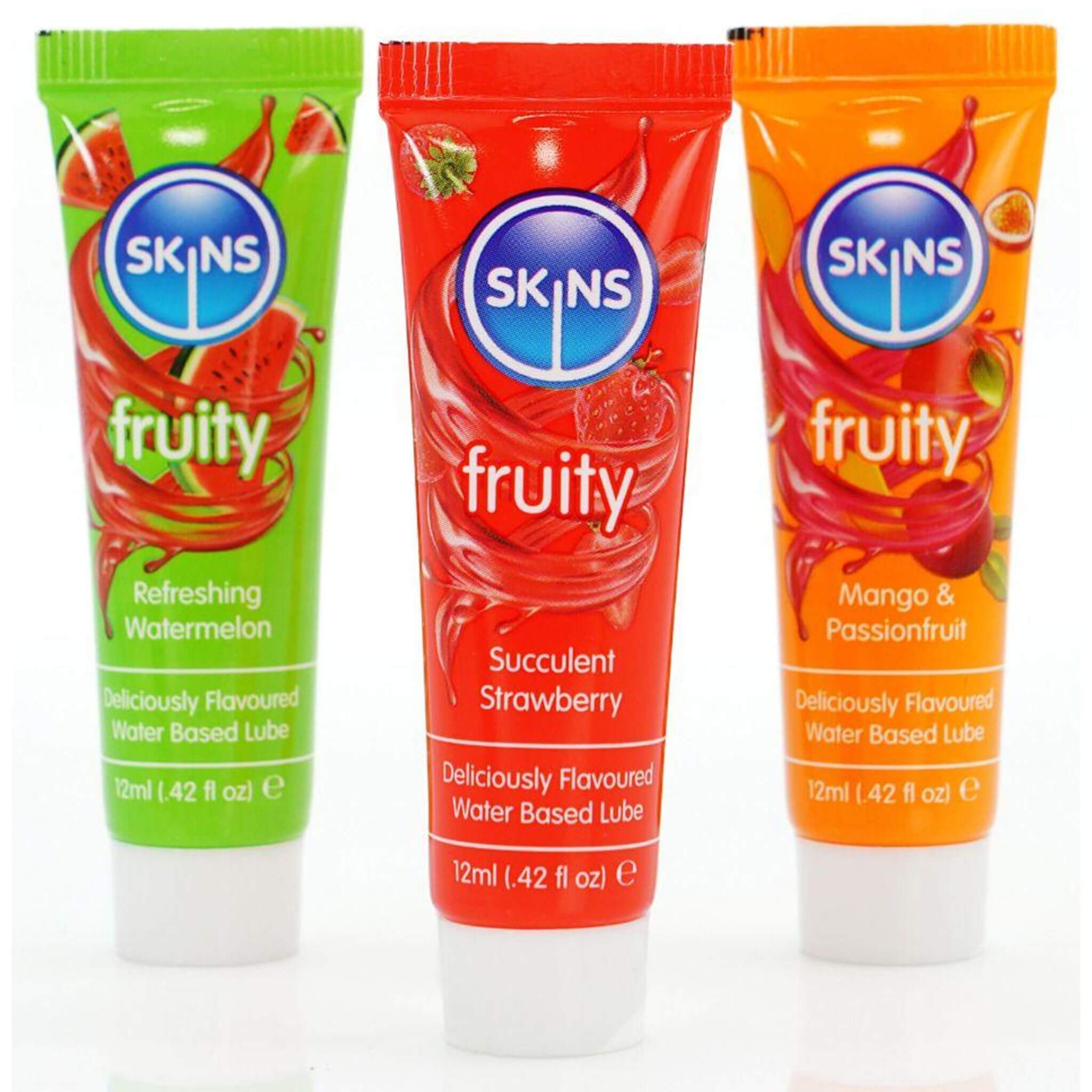 Skins liukuvoidesetti - Vital & Fruity 6 x 12ml - Image 4