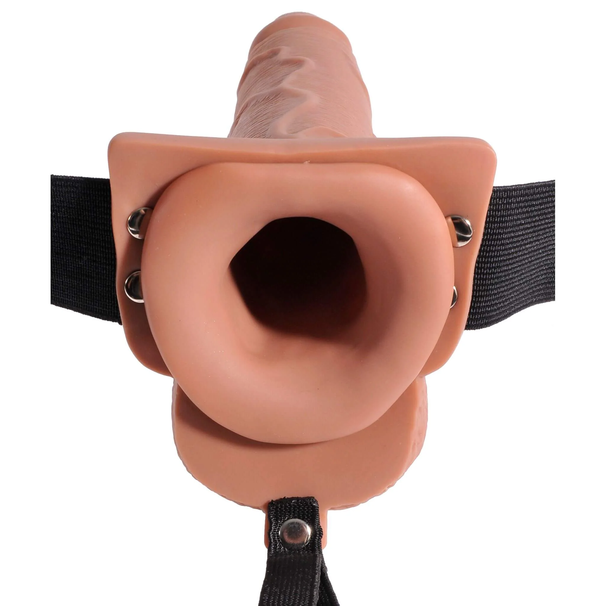 Strap-on vyö + ontto ejakuloiva dildo 19 cm - Image 3