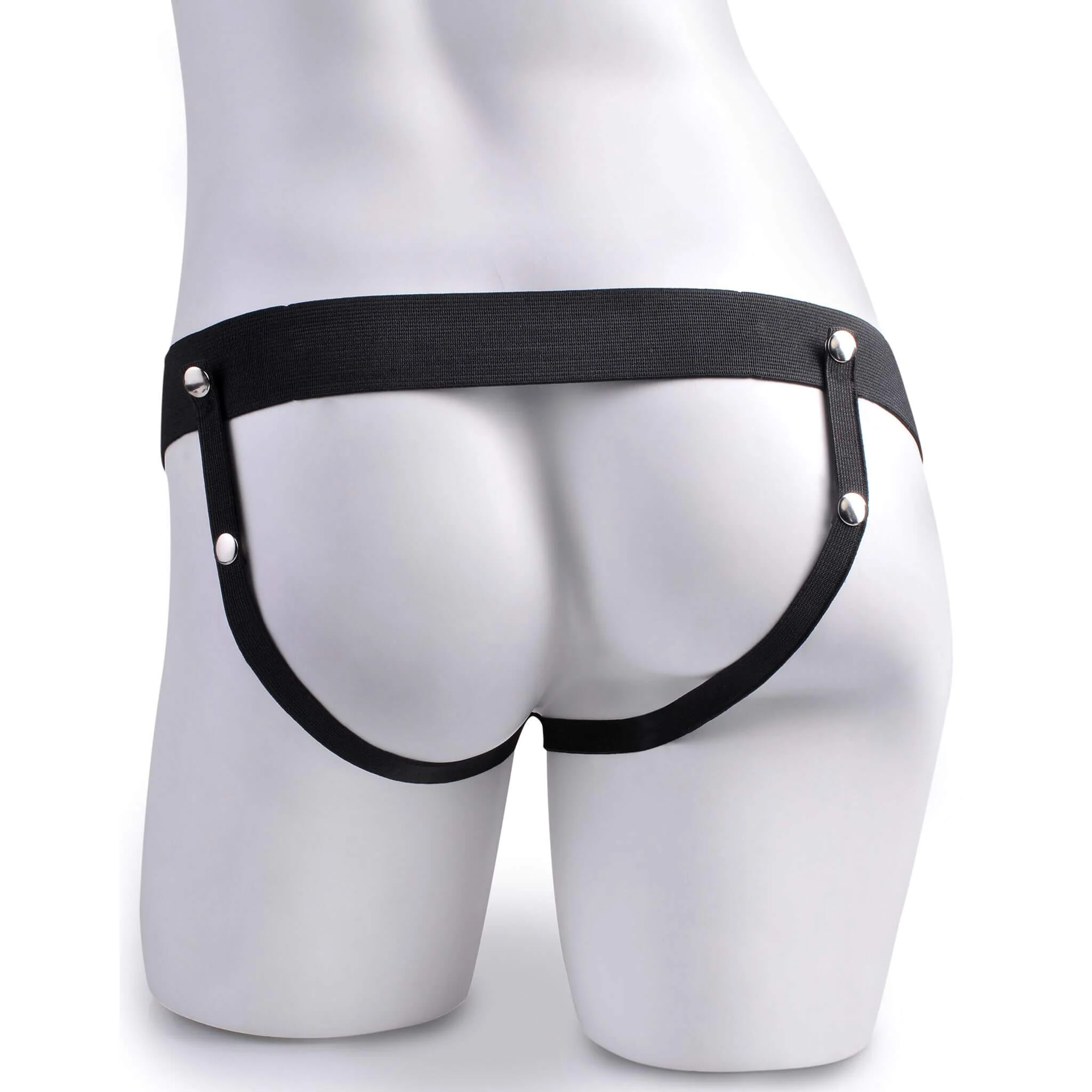 Strap-on vyö + ontto ejakuloiva dildo 19 cm - Image 4