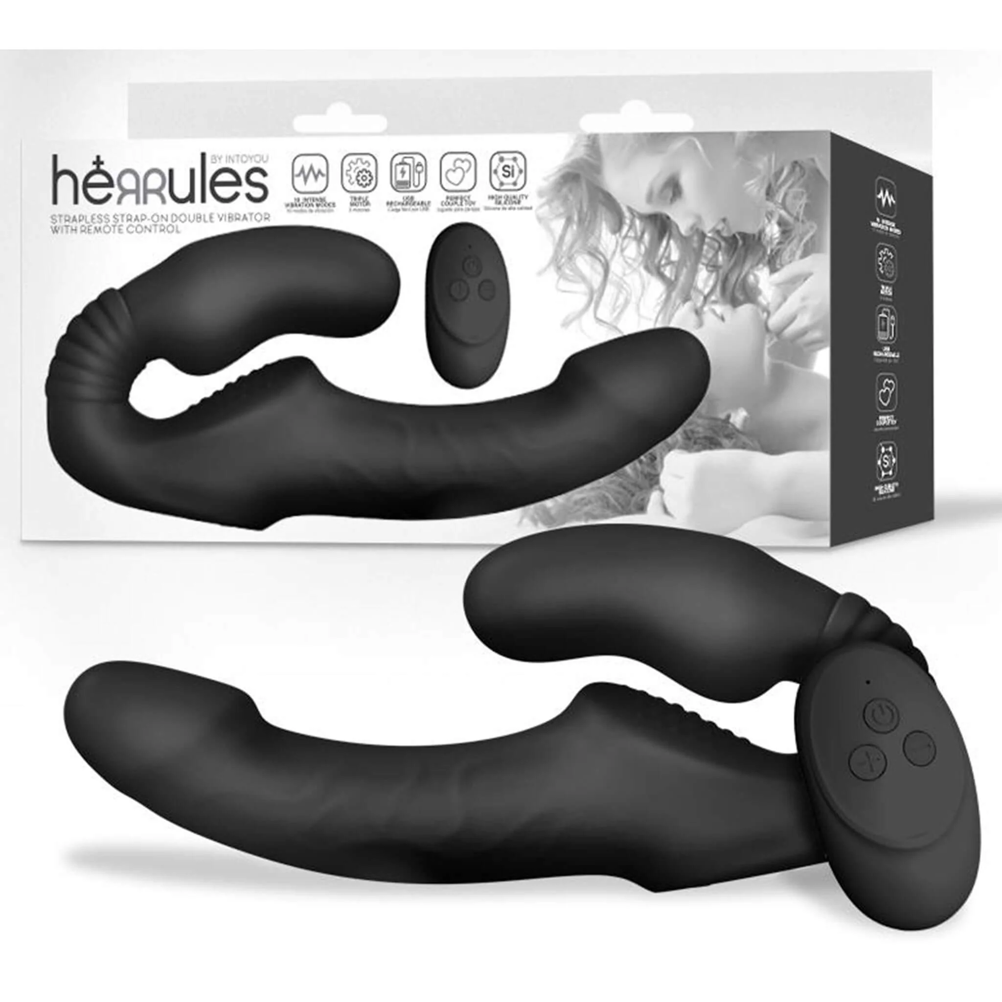 Strapless Strap-on vibraattorilla - Image 3