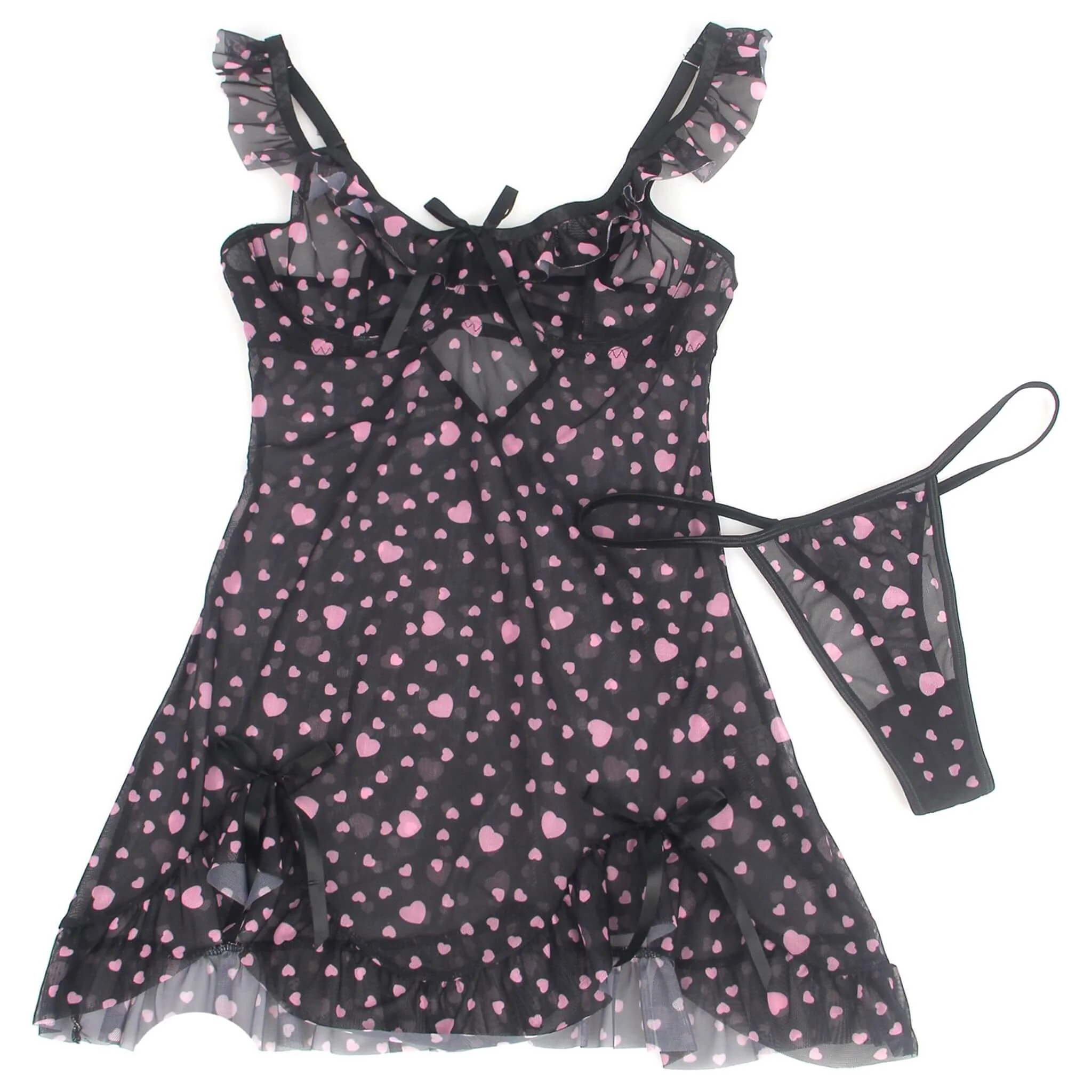 Sydänkuvioitu yömekko - Image 19